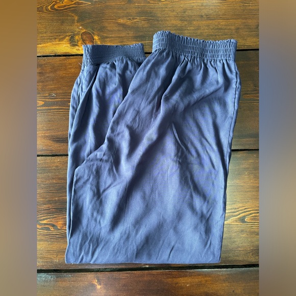 ee:some Perfect Joggers Comfy Flowy Navy Blue Womens Large Boutique - Picture 11 of 11
